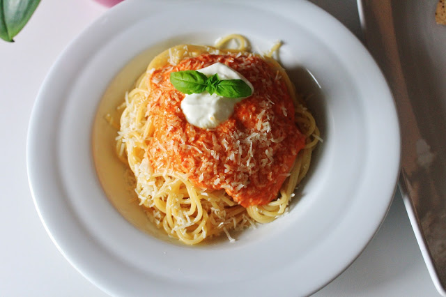 Spaghetti Med Peberfrugtssauce – Opskrift på Peberfrugtsauce