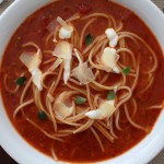 Spaghetti Bolognese Suppe