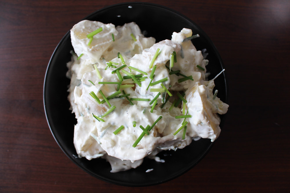 Cremet Kartoffelsalat - Opskrift På Hjemmelavet Kartoffelsalat