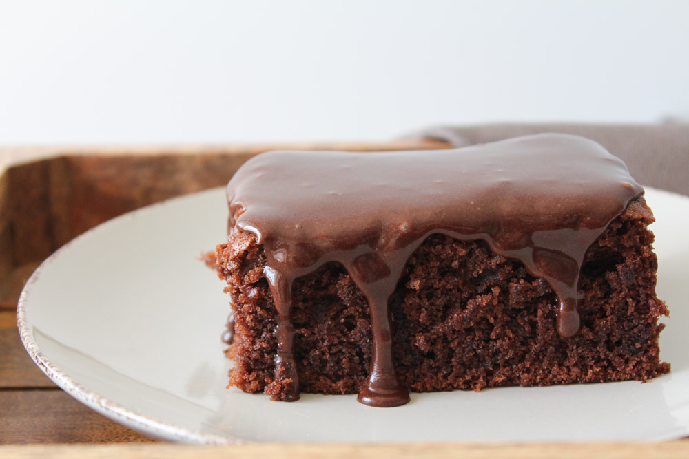 Svampet Chokoladekage