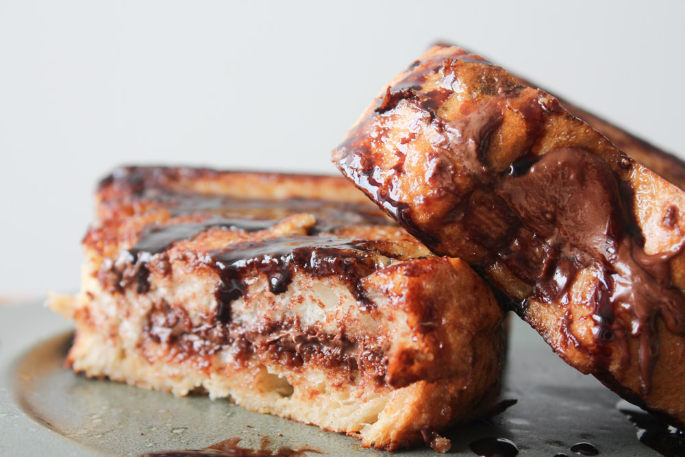 Nutella Fyldt French Toast – Arme Riddere