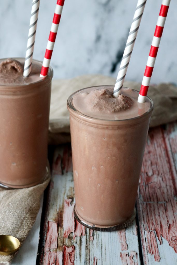 Chokolademilkshake På Ismaskine