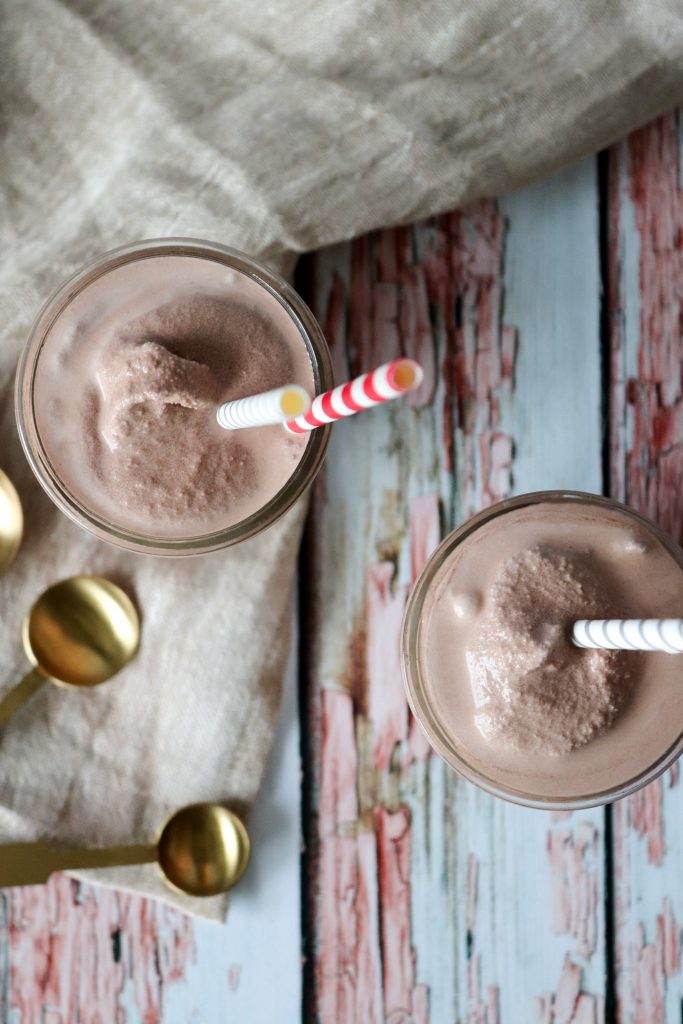 Chokolademilkshake På Ismaskine