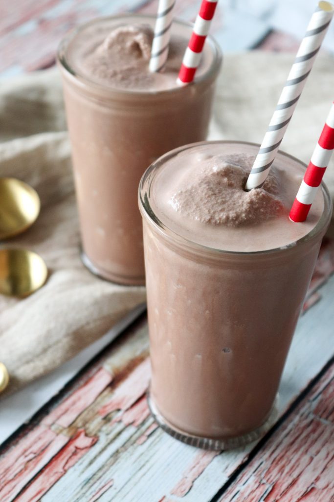 Chokolademilkshake På Ismaskine