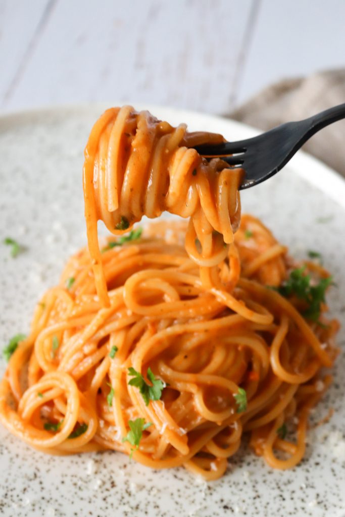 One Pot Pasta Med Pesto