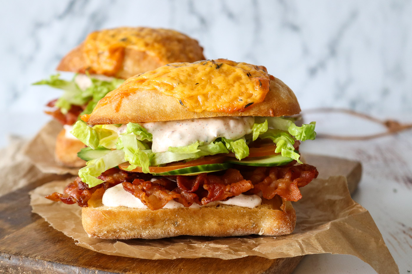 Den Lækreste Baconsandwich – Hjemmelavet Sandwich