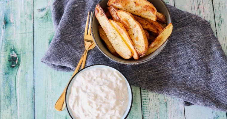 Tzatziki Dip Med Feta – Fantastisk Til Kartofler Og Brød