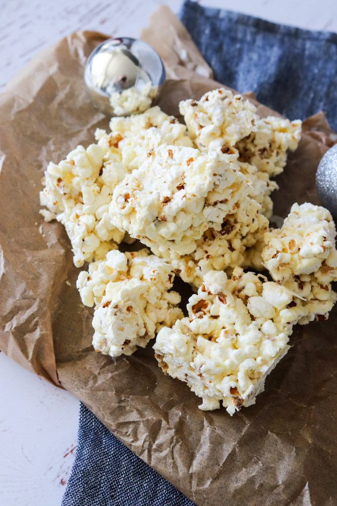 Popcornbrud Med Chokolade - Snack Til Jul Med Popcorn Og Chokolade
