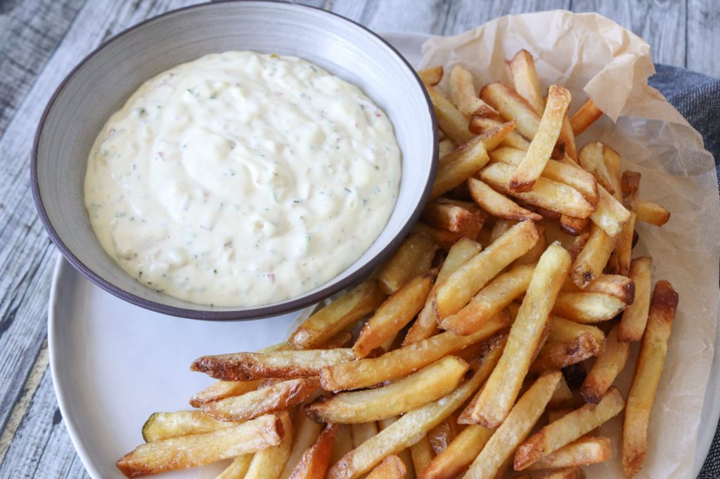 Verdens Bedste Dip Til Pommes Frites - Opskrift På Dip Til Fritter