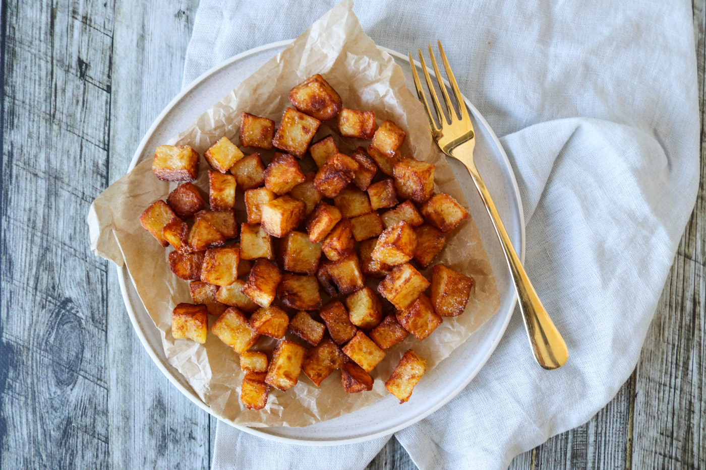 Sprøde Kartofler Stegt I Andefedt - De Bedste Pandestegte Kartofler