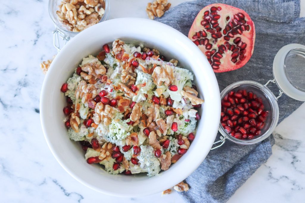 Hjemmelavet Broccolisalat - Opskrift På Hjemmelavet Broccolisalat