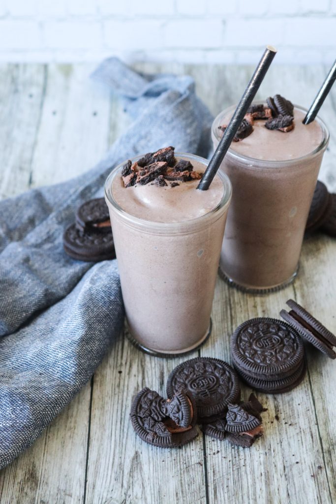 Den Bedste Oreo Milkshake - Opskrift På Oreo Milkshake