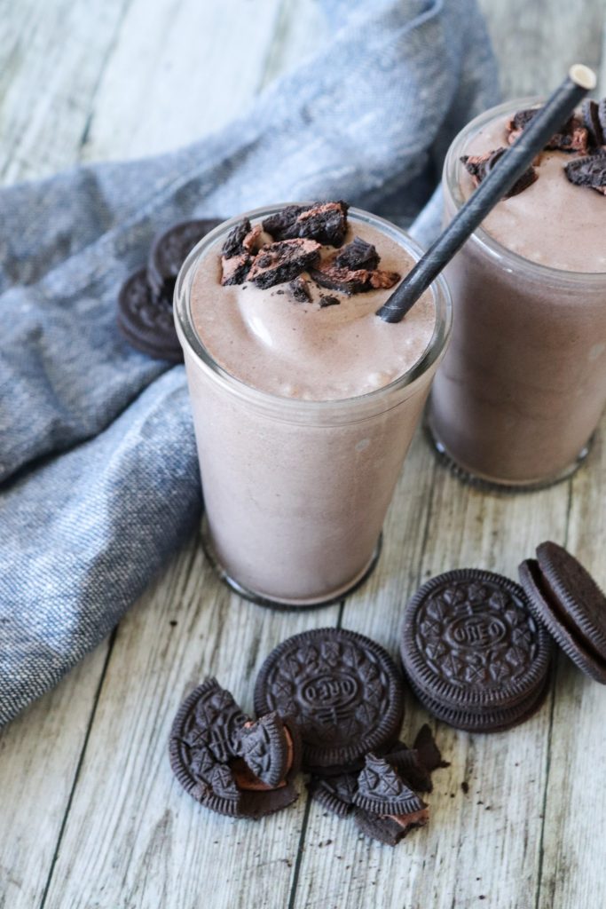 Den Bedste Oreo Milkshake - Opskrift På Oreo Milkshake