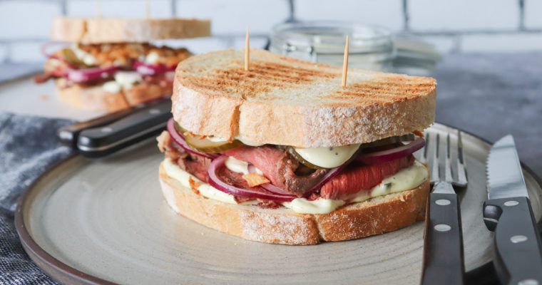 Bøf Bearnaise Sandwich