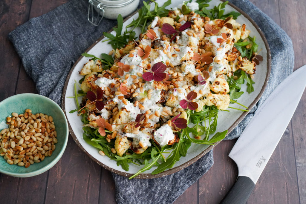 Salat Med Bagt Blomkål