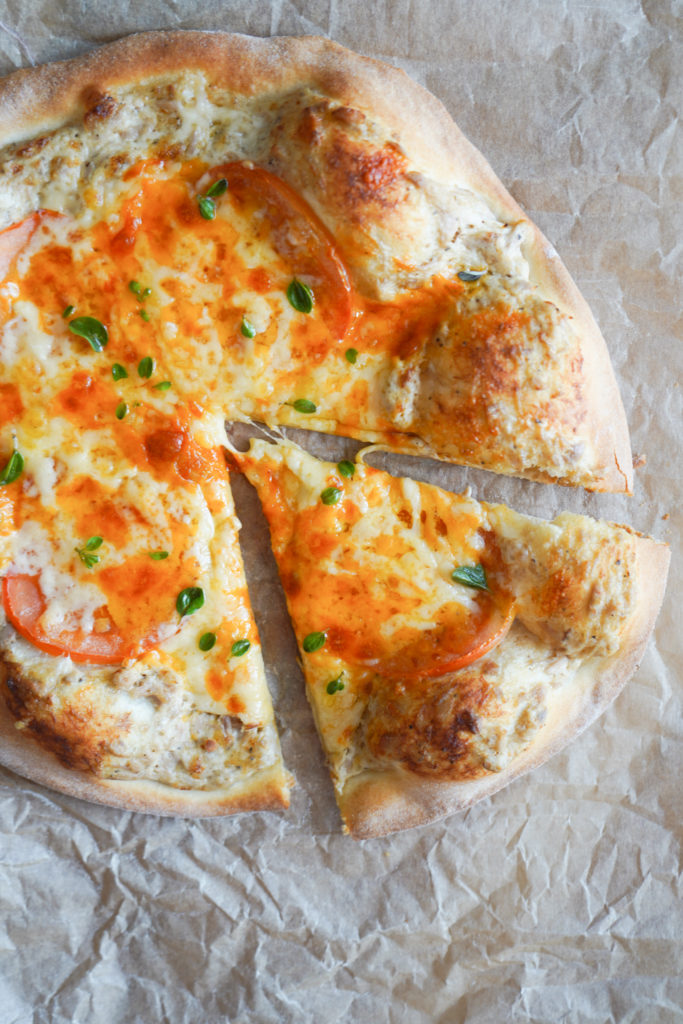 Tuna Melt Pizza