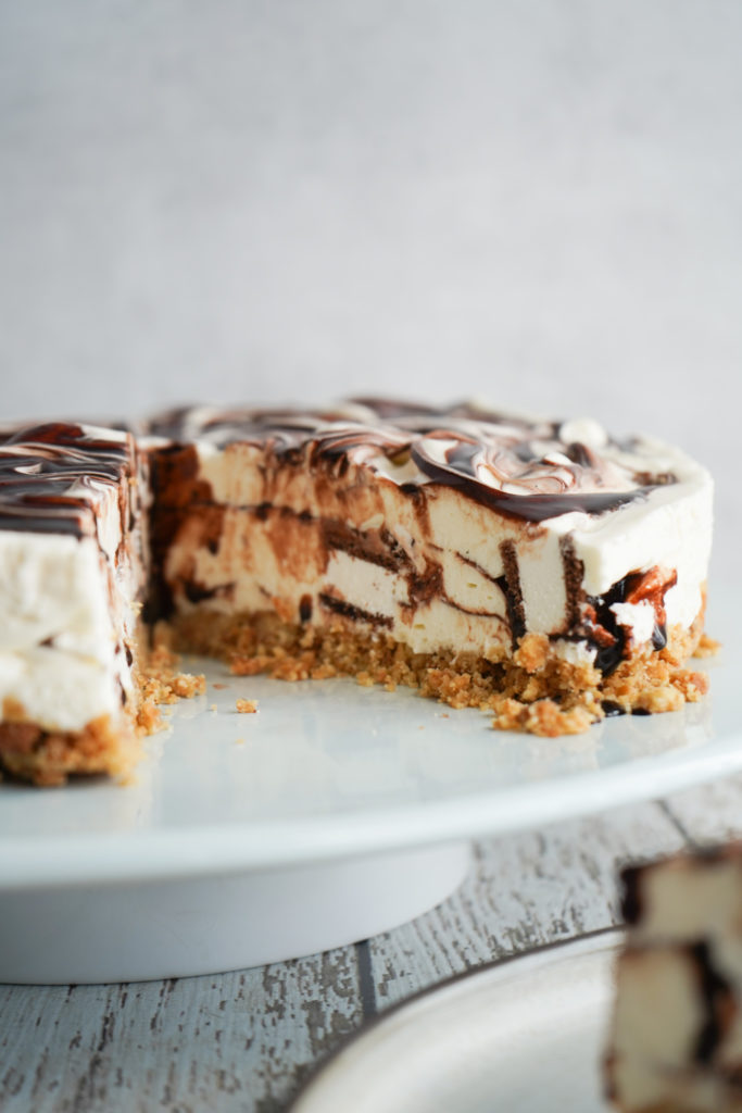 Cheesecake Med Mælkesnitte Og Chokolade