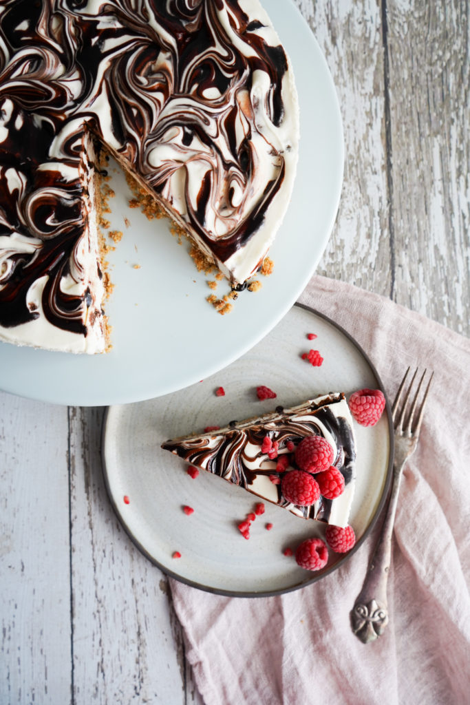 Cheesecake Med Mælkesnitte Og Chokolade