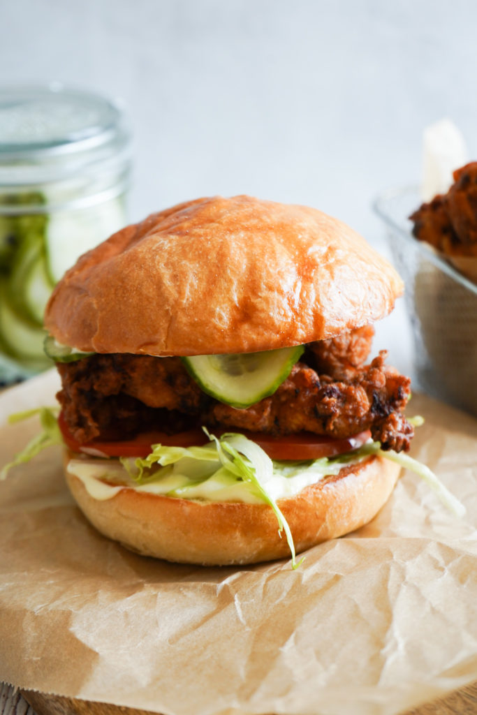 Buttermilk Fried Chicken Burger