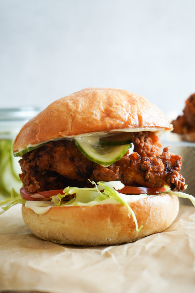 Buttermilk Fried Chicken Burger