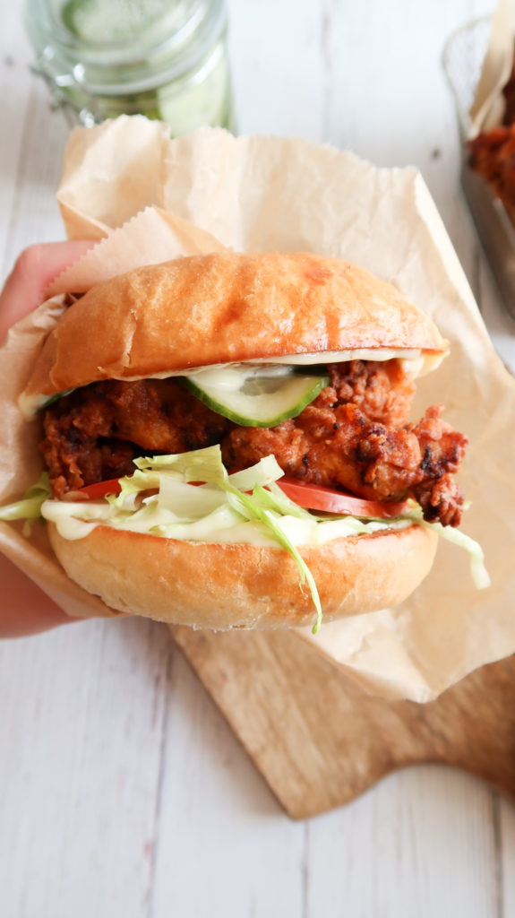 Buttermilk Fried Chicken Burger