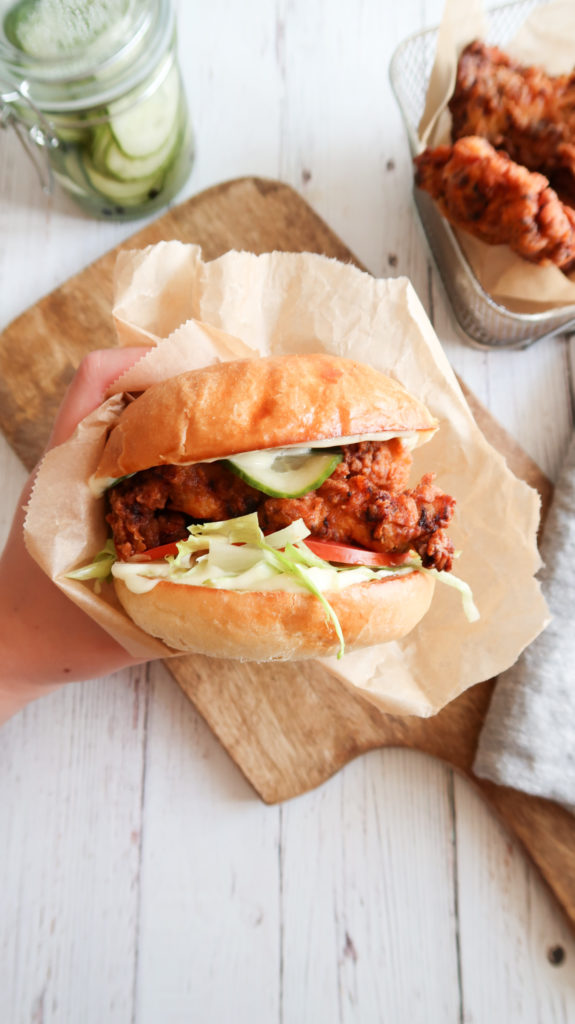 Buttermilk Fried Chicken Burger