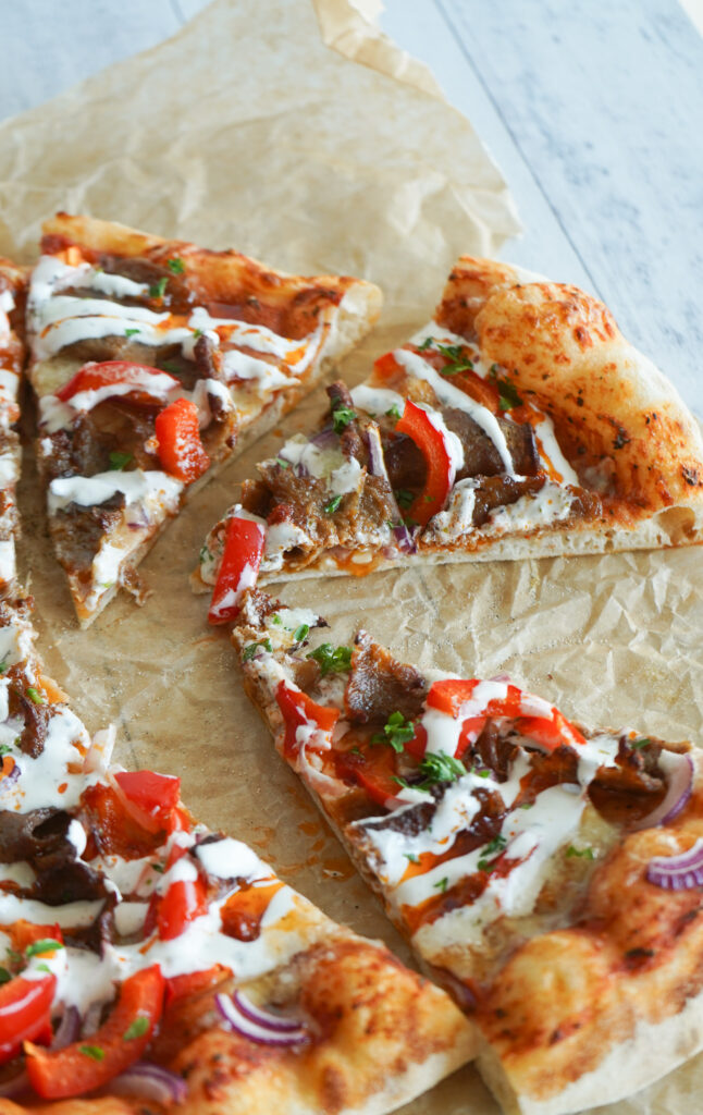 Kebab Pizza