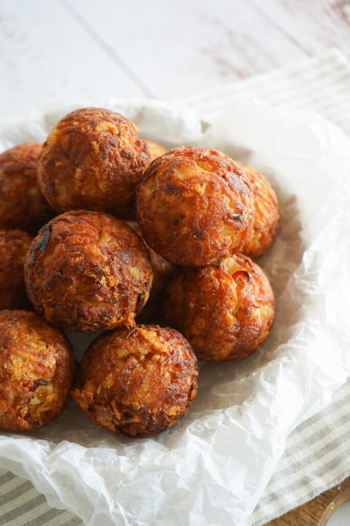 Rösti Med Ost I Æbleskivepande