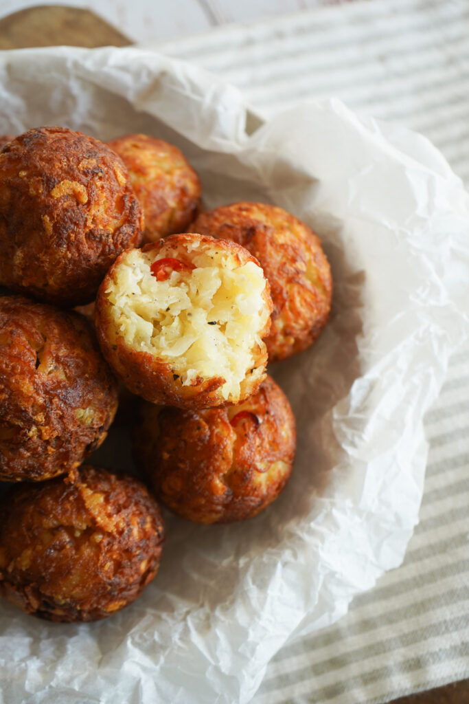 Rösti Med Ost I Æbleskivepande