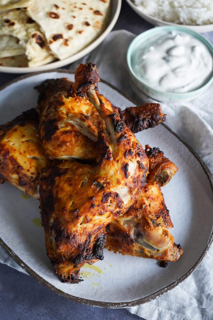 Tandoori Kylling - Tandoori Chicken - Yoghurt Marineret