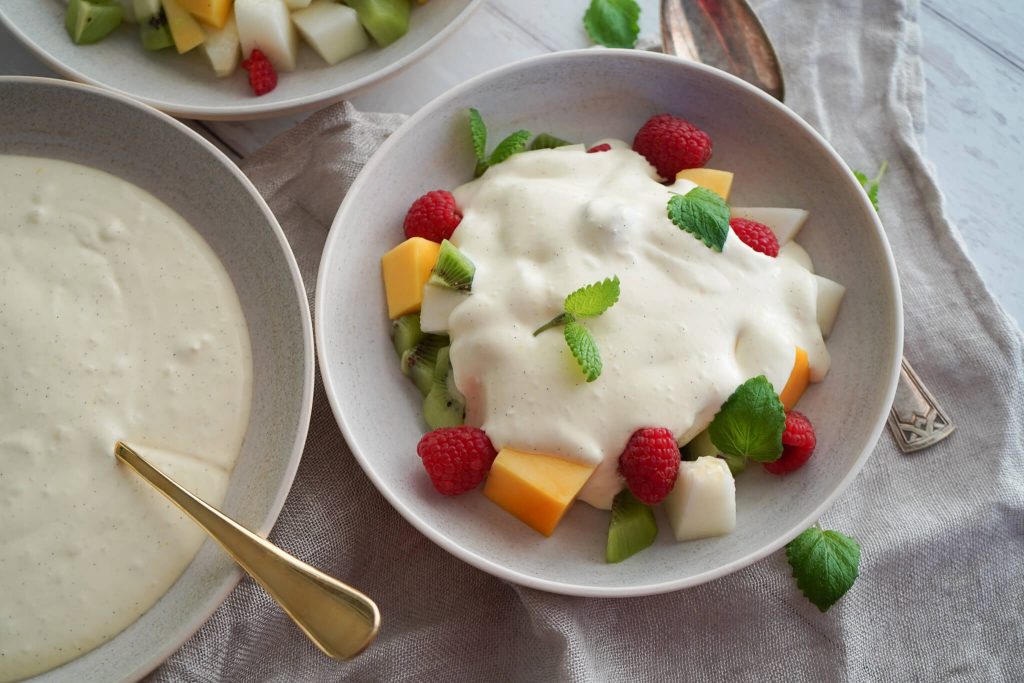 Råcreme Til Frugtsalat