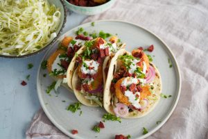 Tacos Med Rejer Og Sucuk