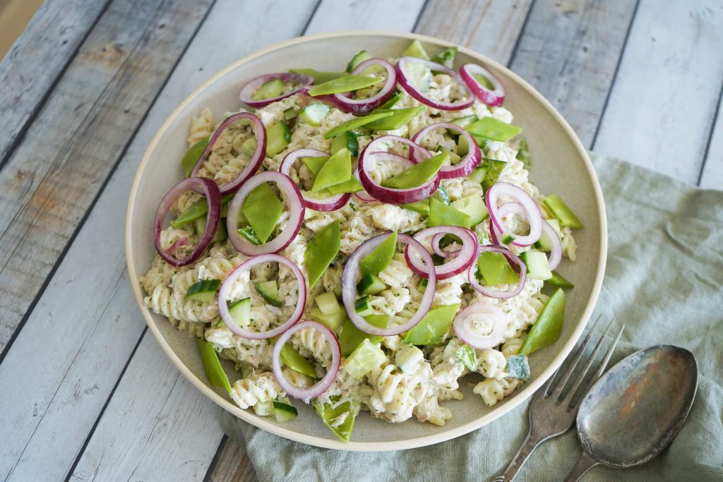 Pastasalat Med Tun Og Pesto