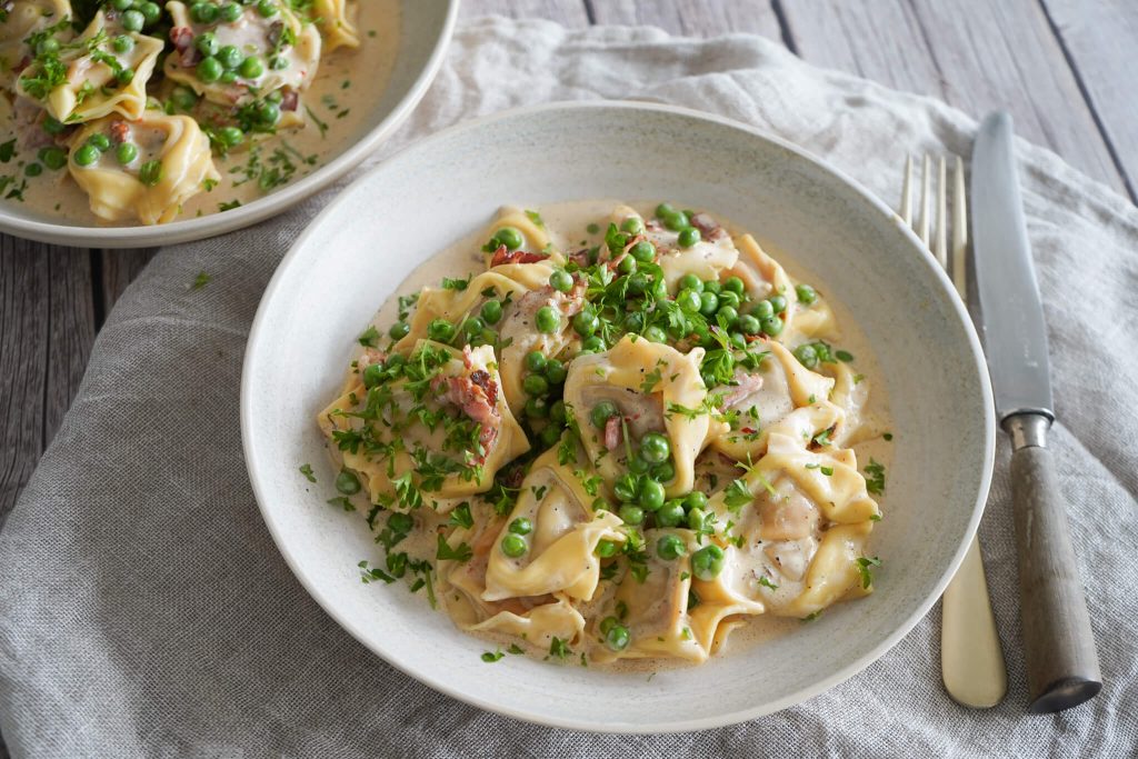 Tortellini I Pikantostsauce