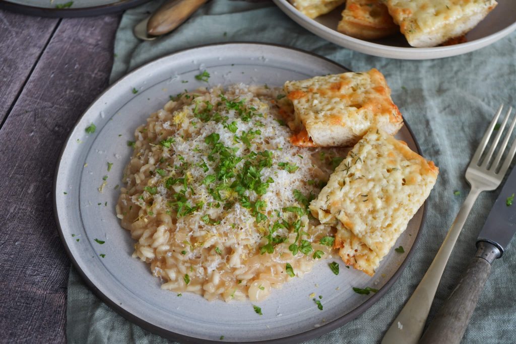 Løgsuppe Risotto