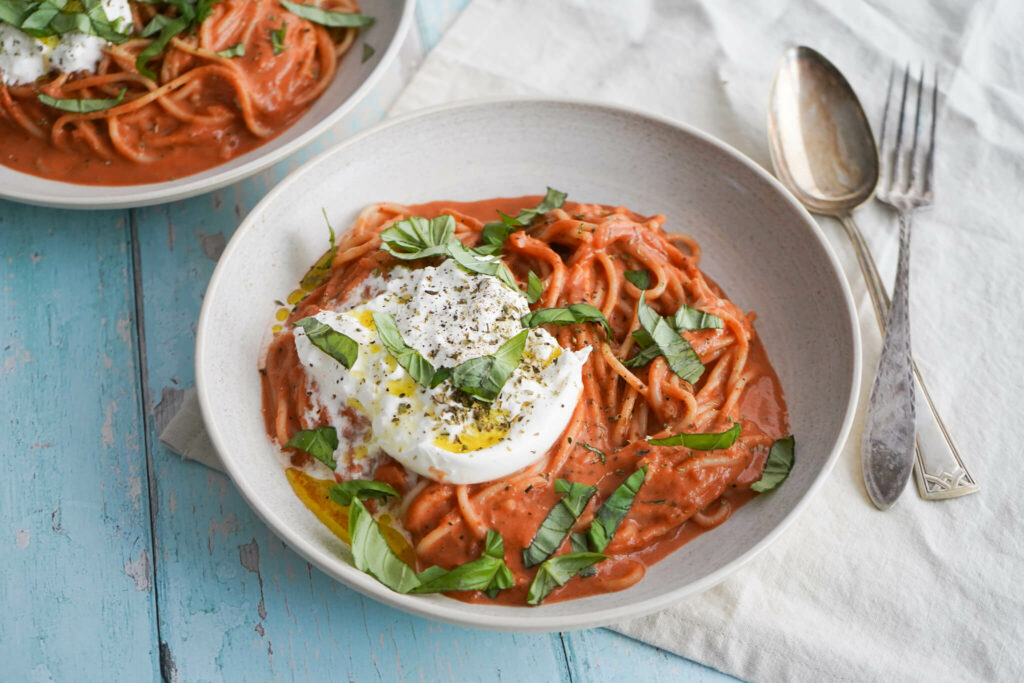 Spaghetti Med Vodkasauce