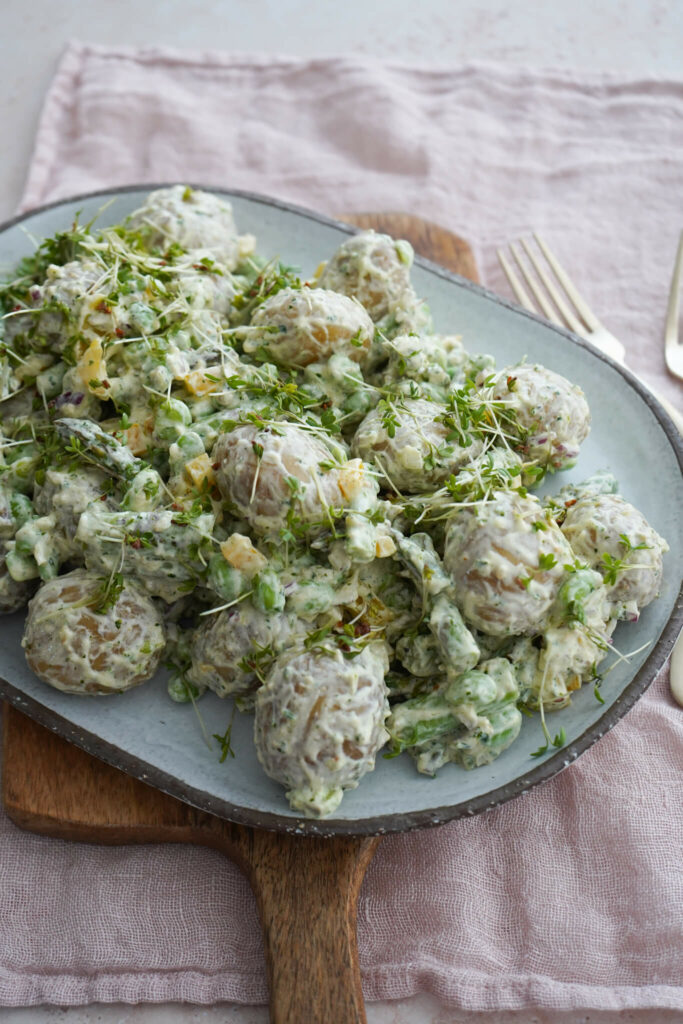 Kartoffelsalat med pestodressing