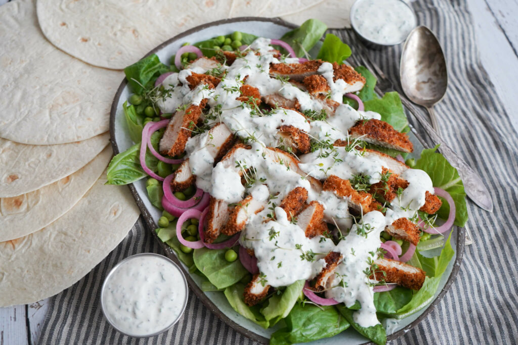 Kylling Ranch Salat