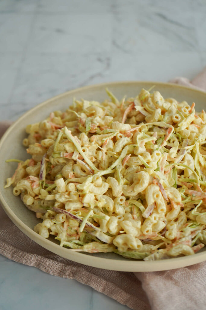 Macaroni Bearnaise Coleslaw