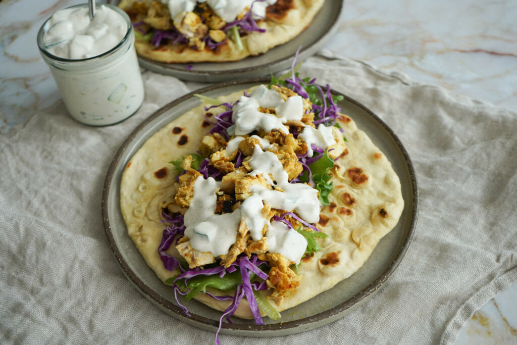 Tandoori kylling wraps