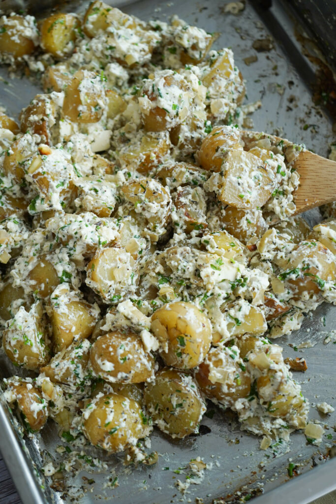 Kartoffelfad med feta