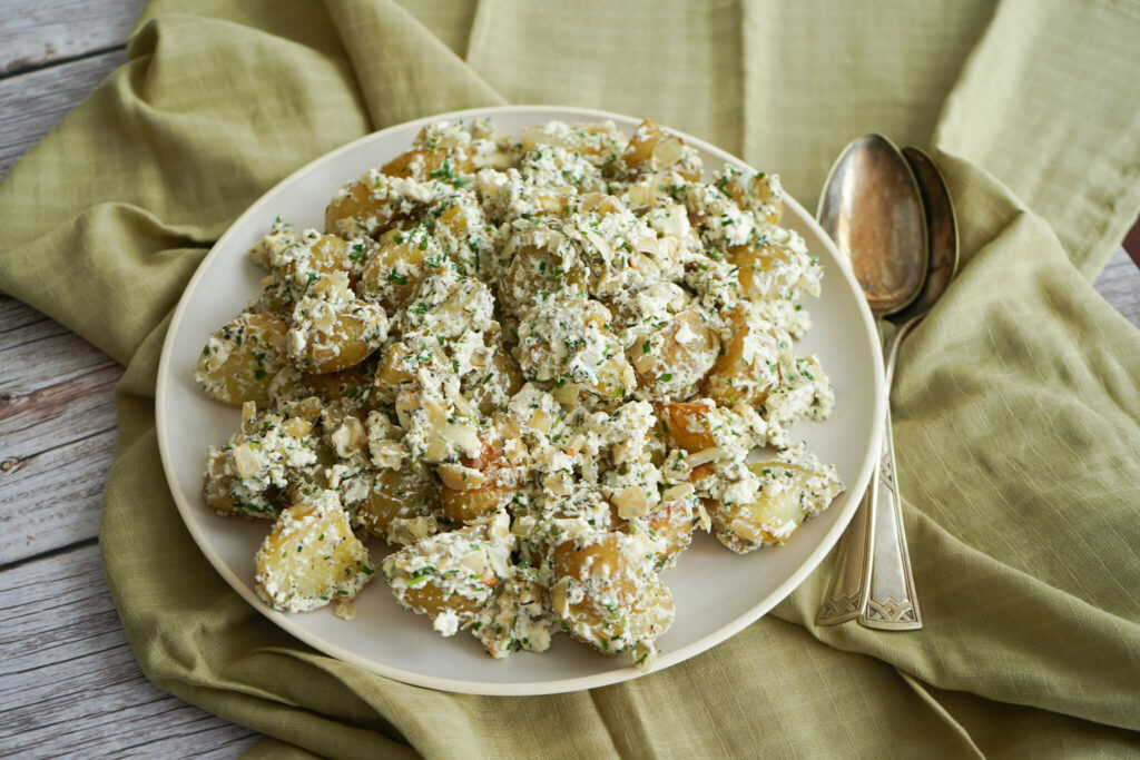 Kartoffelfad med feta