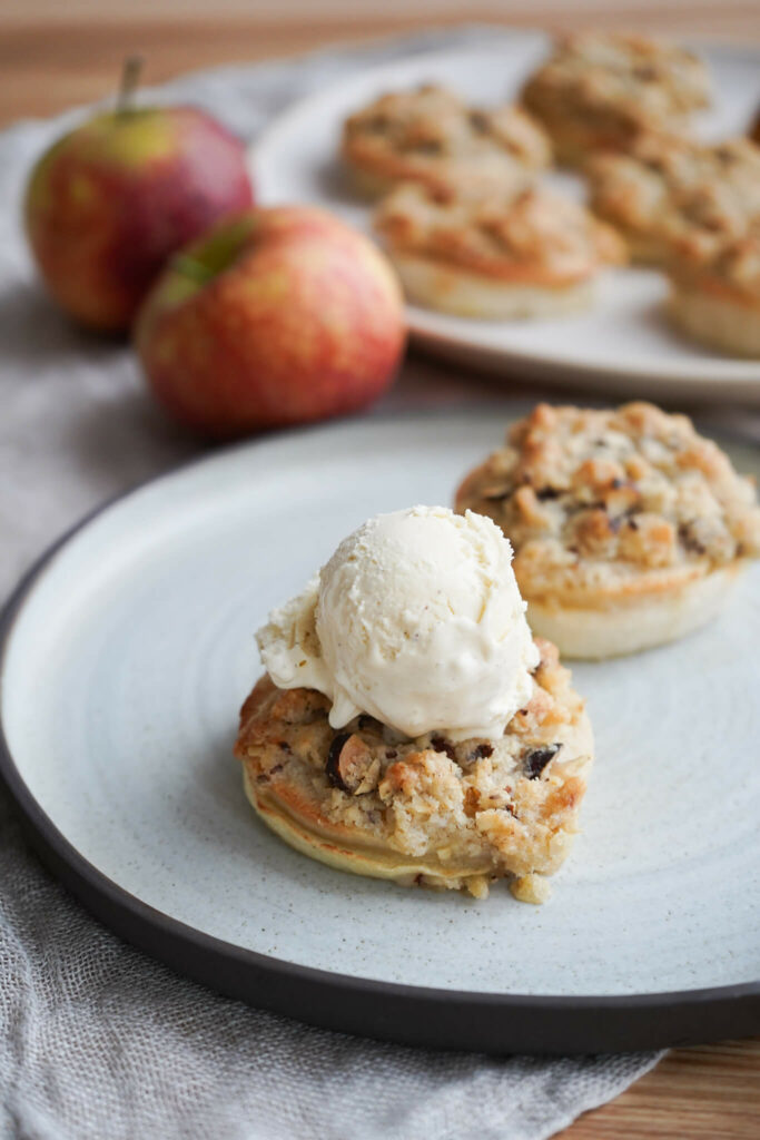 Æbler med crumble