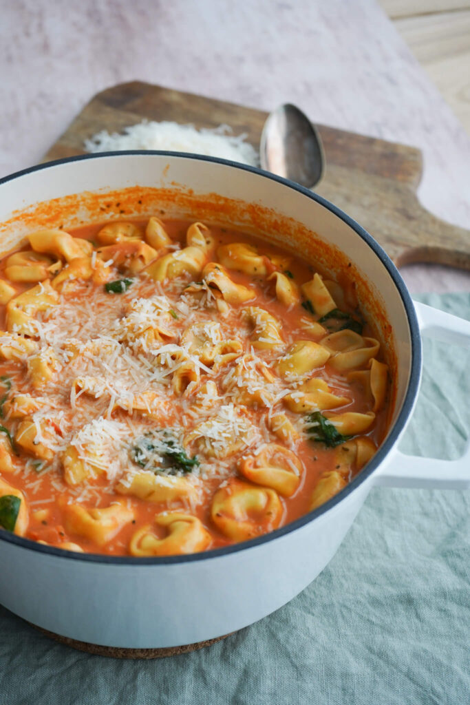 Tortellinisuppe med bønner