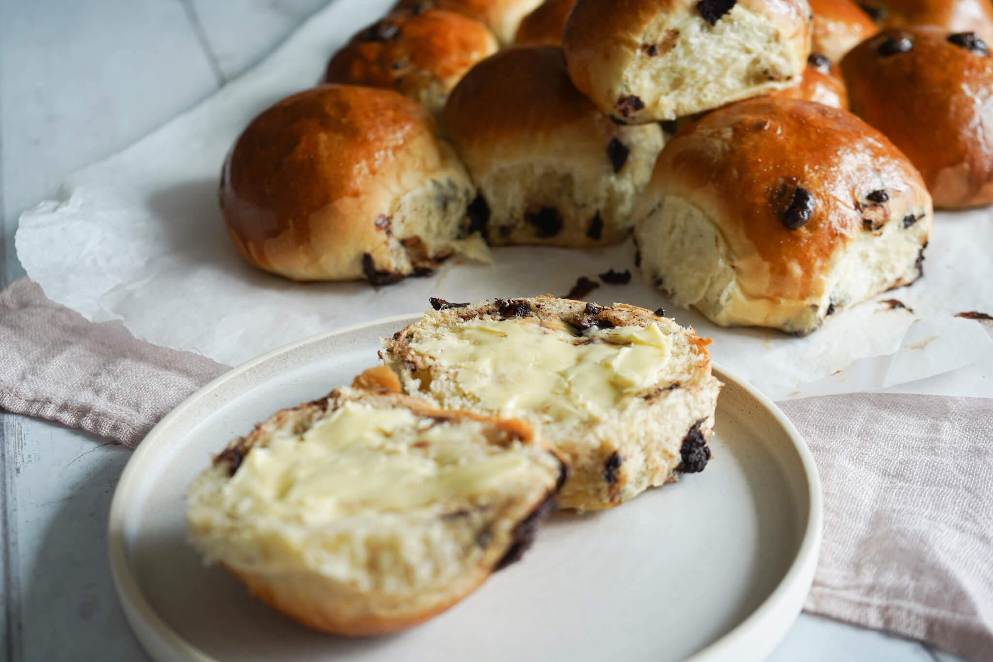 Bløde Chokoladeboller