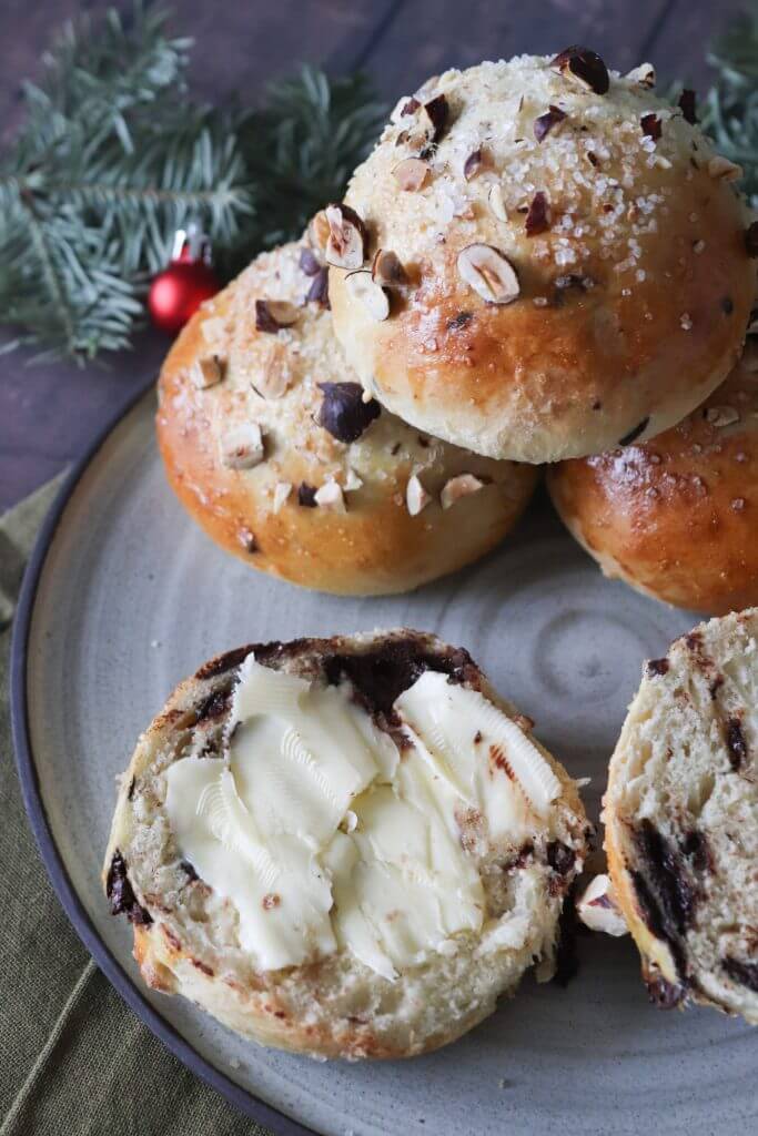 Juleboller Med Chokolade