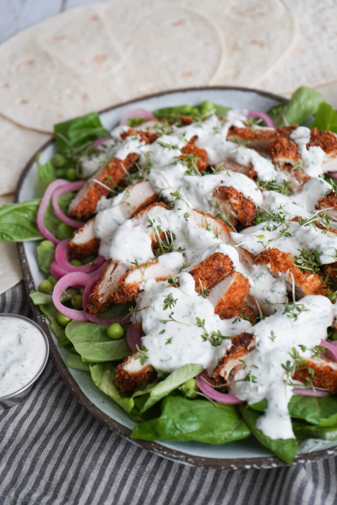 Kylling Ranch Salat