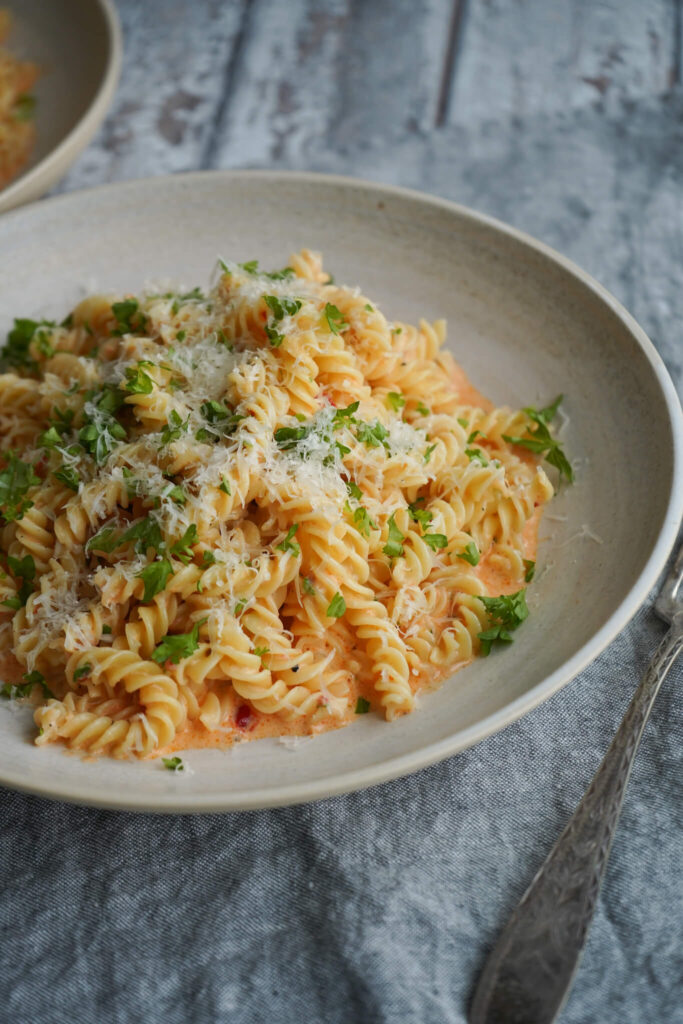 Pasta Med Pestosauce