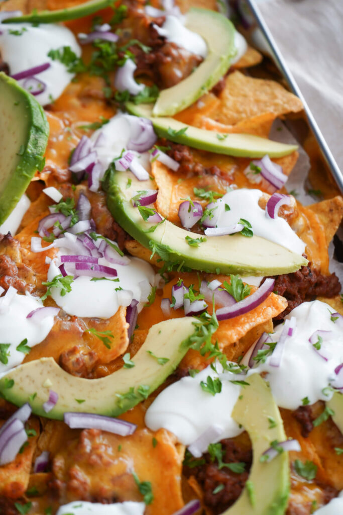 Nachos Med Kødsauce