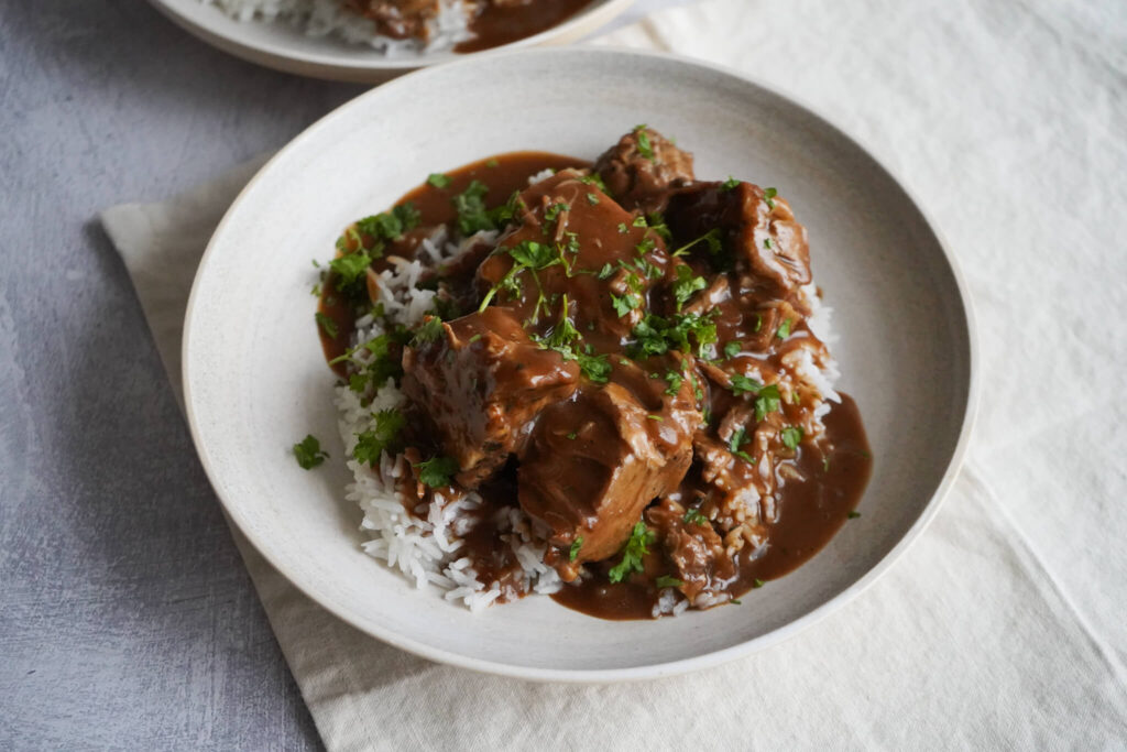 Mør nakkefilet i trykkoger